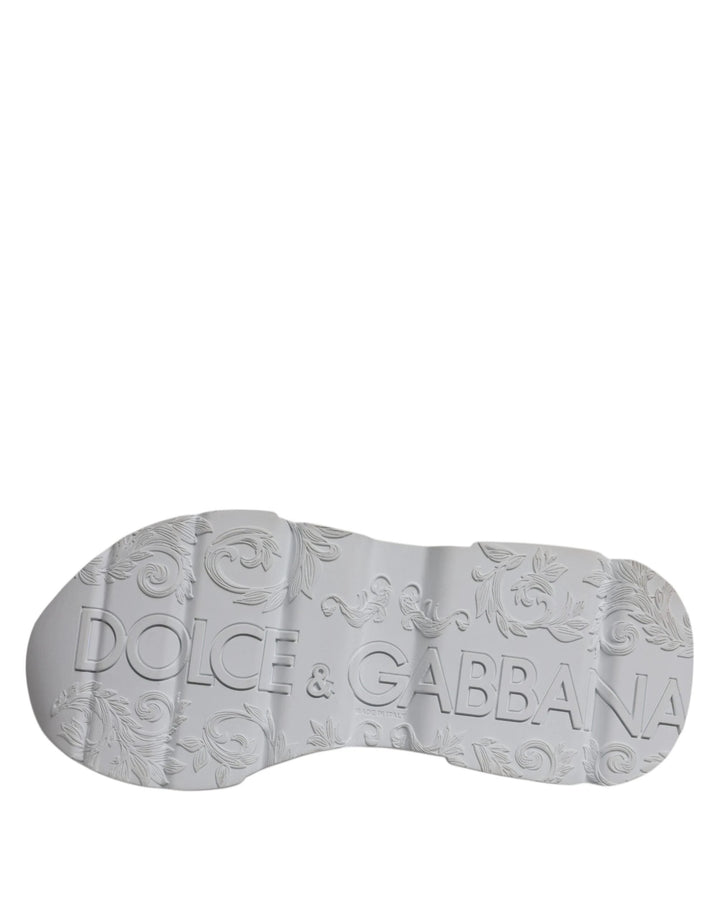 Dolce &amp; Gabbana White Daymaster Low Top Sneakers Shoes by Dolce &amp; Gabbana outlet now on sale