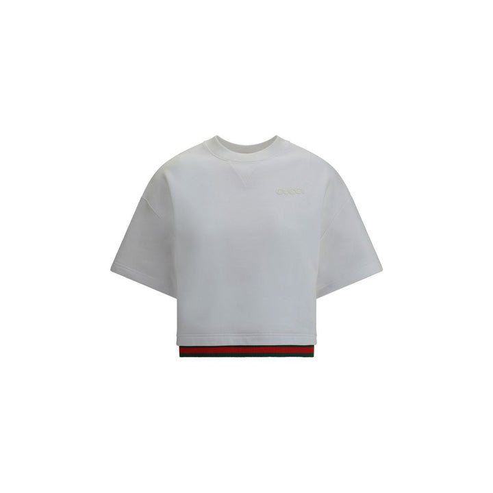 Gucci Cotton cropped T-shirt