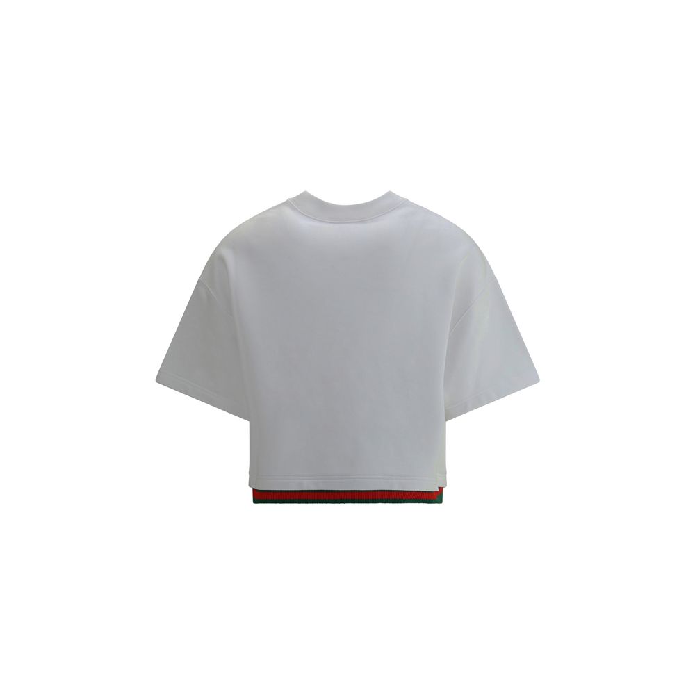 Gucci Cotton cropped T-shirt