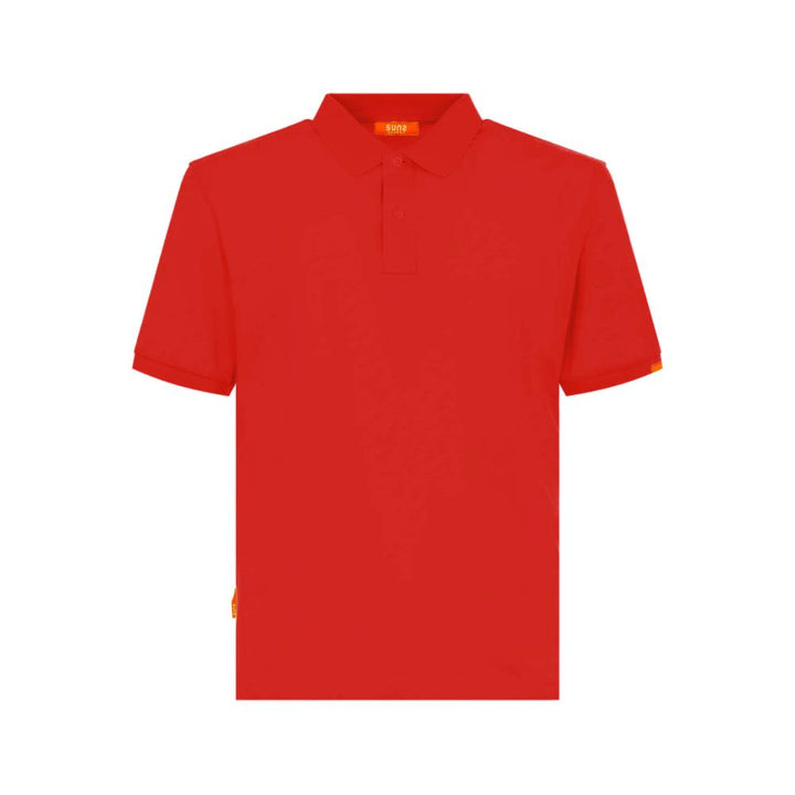 Suns Red Cotton Polo Shirt