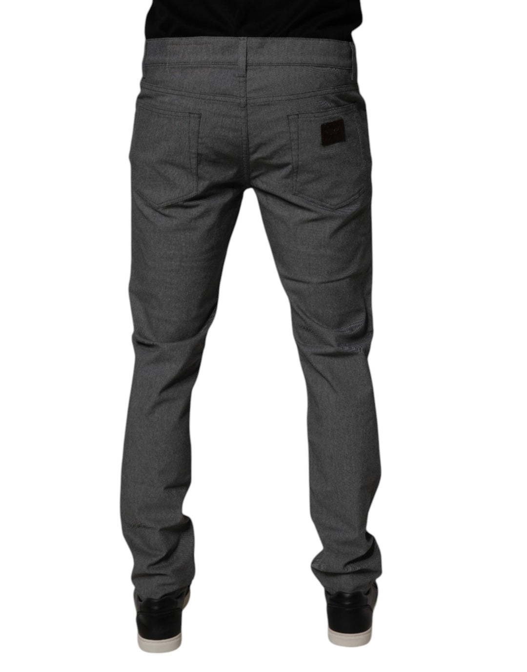 Dolce &amp; Gabbana Sample Sale Dolce &amp; Gabbana Gray Cotton Stretch Skinny Denim Jeans - | Designer outlet