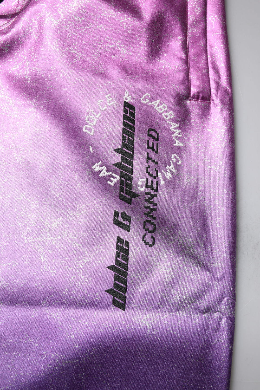 Dolce &amp; Gabbana Sample Sale Dolce &amp; Gabbana Pink Purple Two Tone Jogger Sweatpants Pants - | Designer outlet