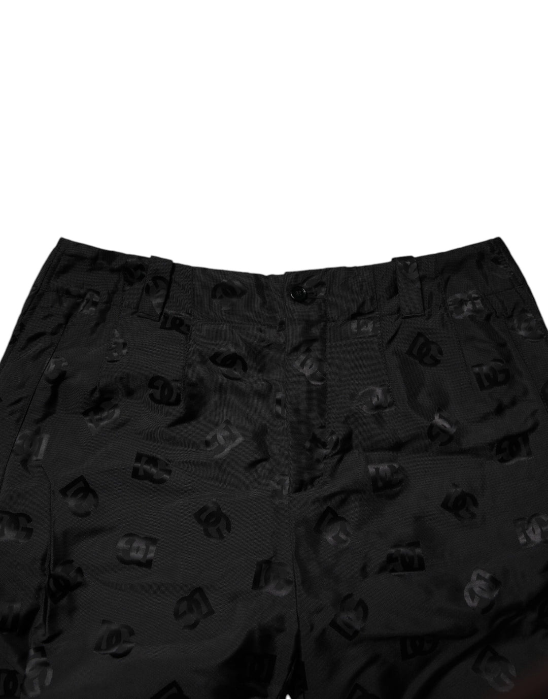 Dolce &amp; Gabbana Sample Sale Dolce &amp; Gabbana Black Logo Monogram Straight Pants - | Designer outlet