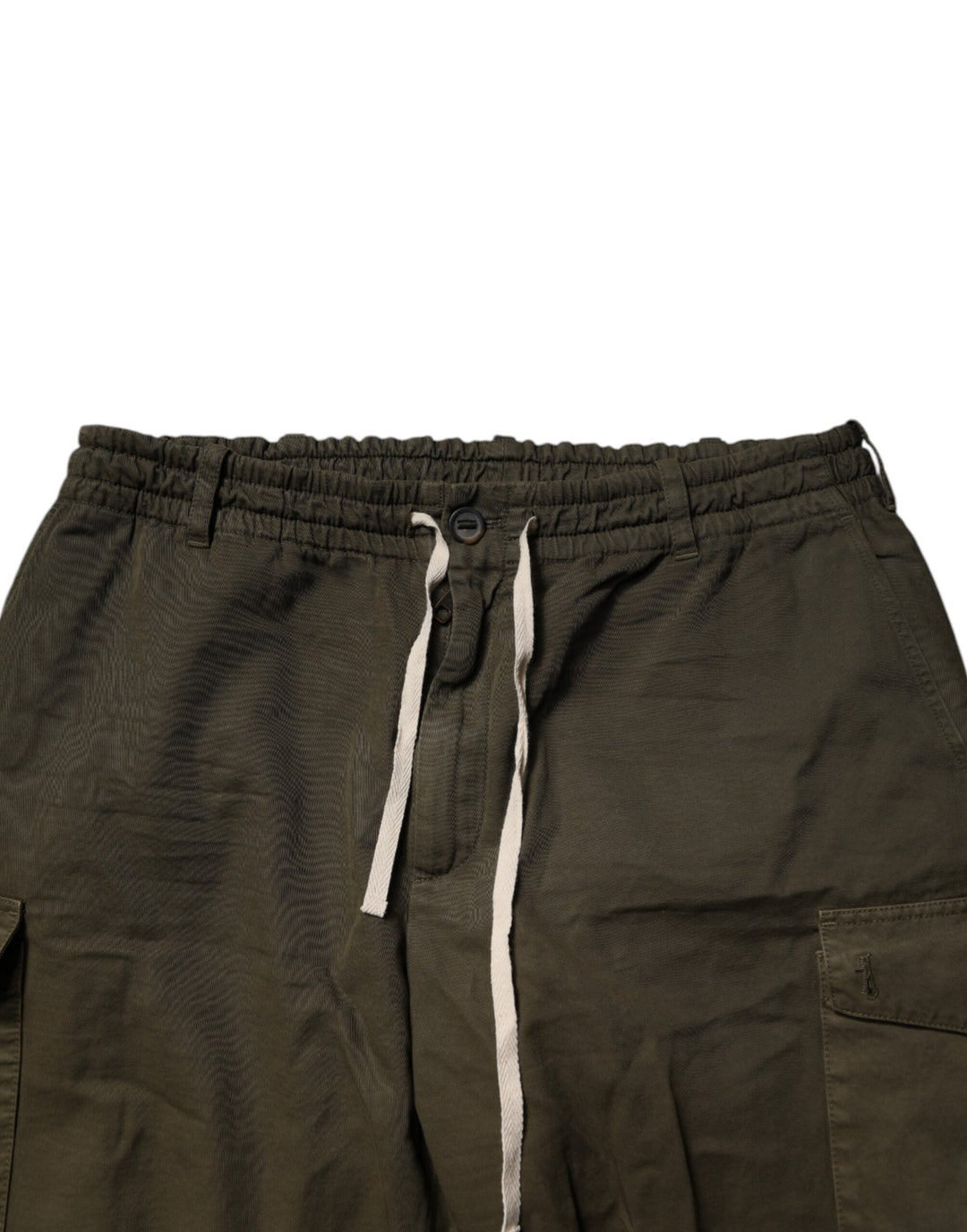 Dolce &amp; Gabbana Brown Cotton Stretch Cargo Pants by Dolce &amp; Gabbana outlet now on sale
