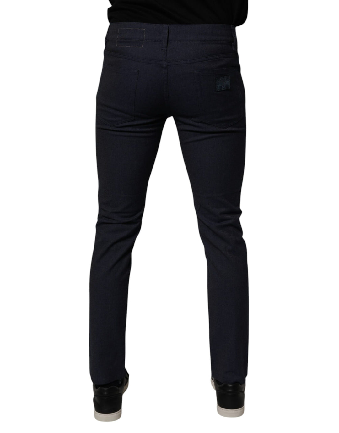 Dolce &amp; Gabbana Sample Sale Dolce &amp; Gabbana Dark Blue Cotton Stretch Skinny Denim Jeans - | Designer outlet