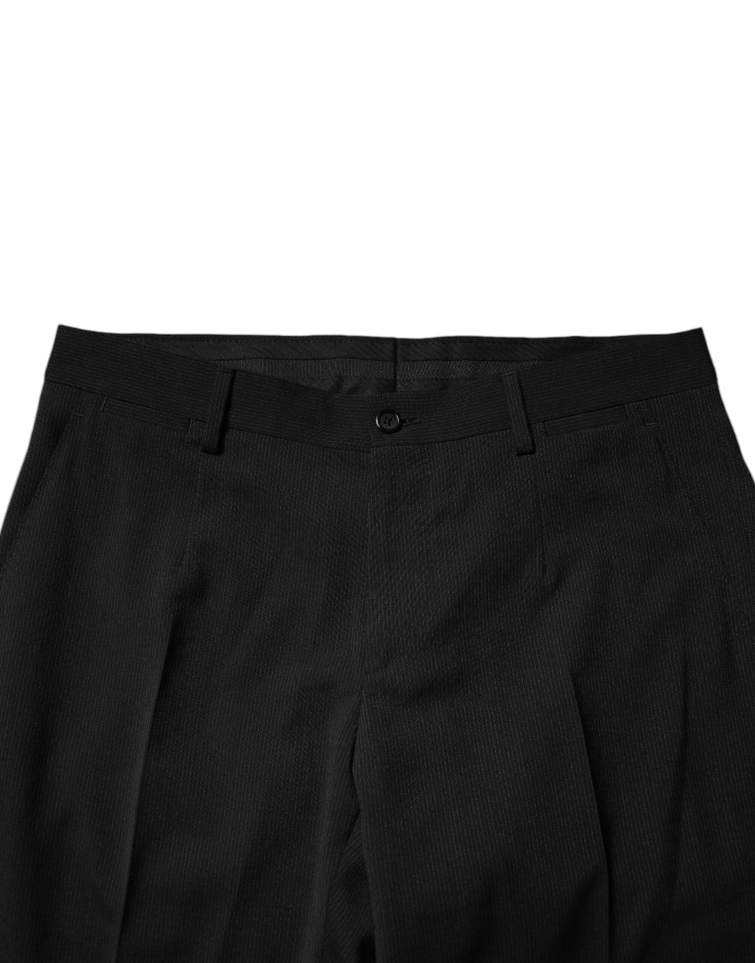 Dolce &amp; Gabbana Sample Sale Dolce &amp; Gabbana Black Polyester Tapered Formal Men Dress Pants - | Designer outlet