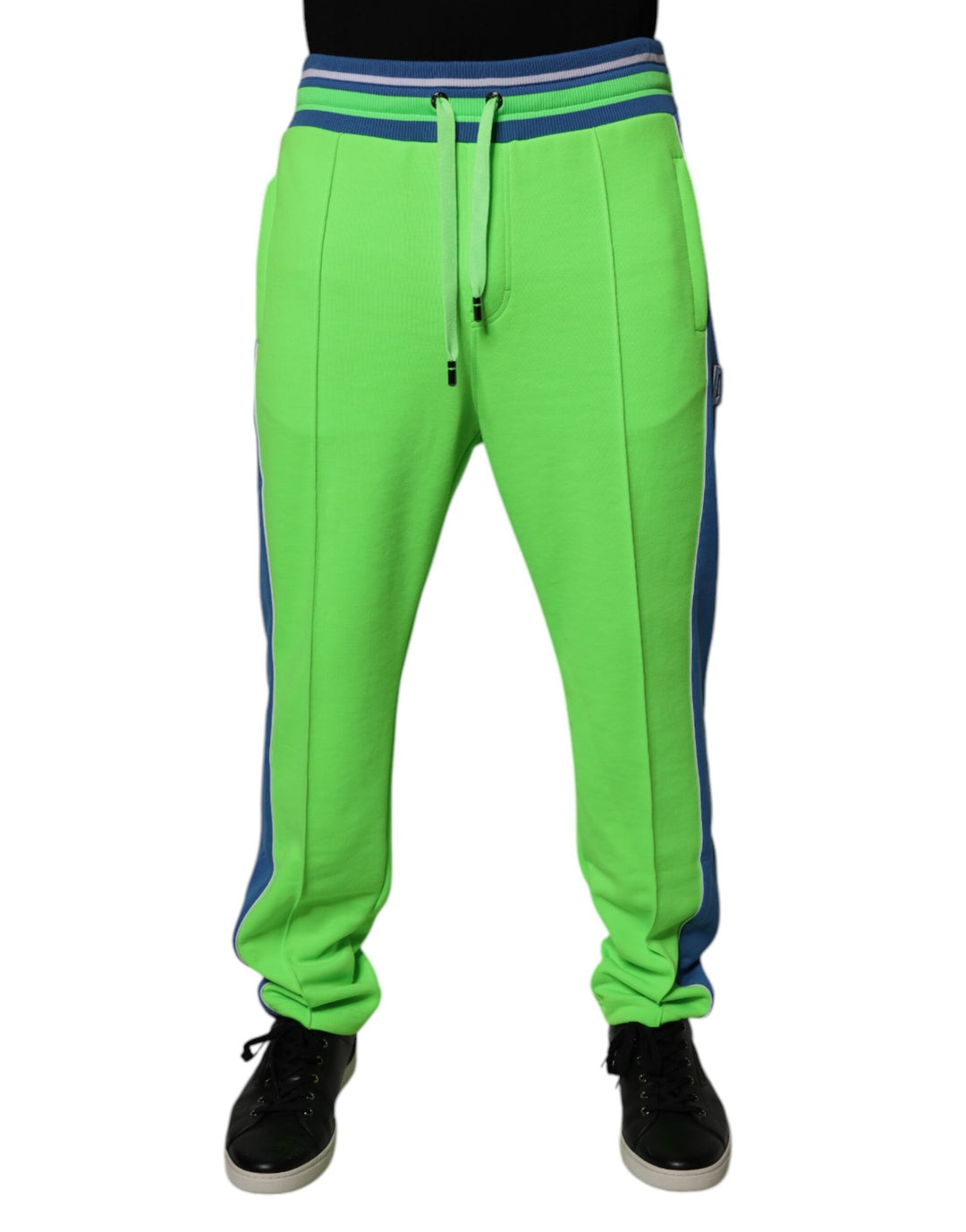 Dolce &amp; Gabbana Sample Sale Dolce &amp; Gabbana Green Blue Jogger Sweatpants Pants - | Designer outlet