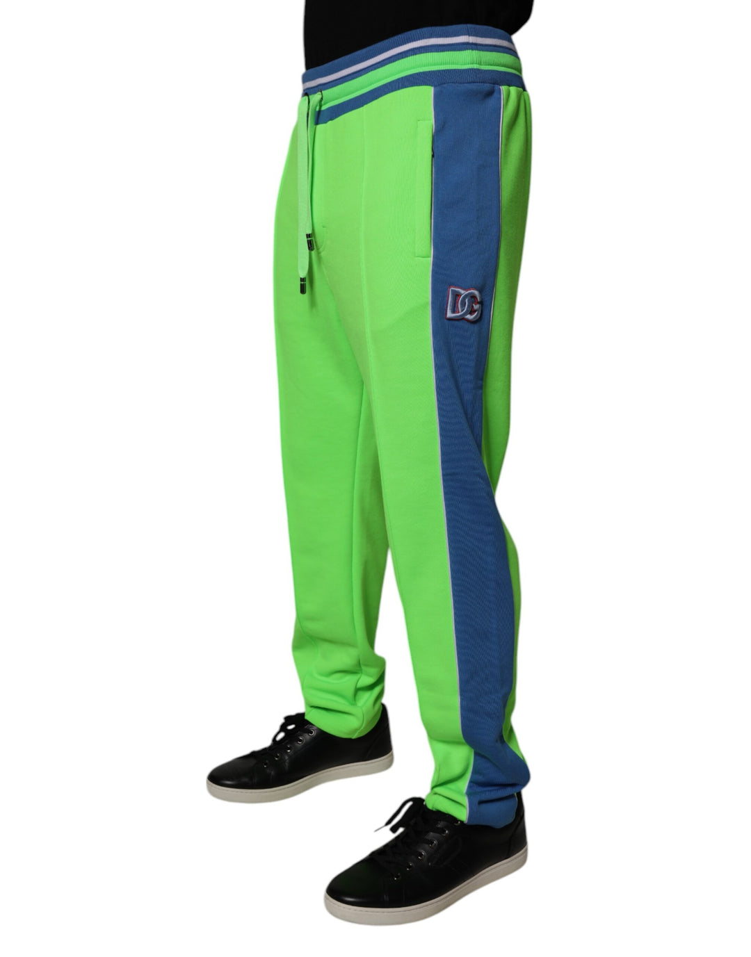 Dolce &amp; Gabbana Sample Sale Dolce &amp; Gabbana Green Blue Jogger Sweatpants Pants - | Designer outlet