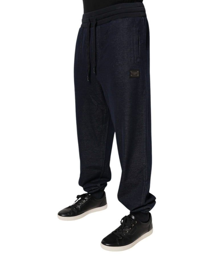 Dolce &amp; Gabbana Sample Sale Dolce &amp; Gabbana Black Jacquard Jogger Men Sweatpants Pants - | Designer outlet