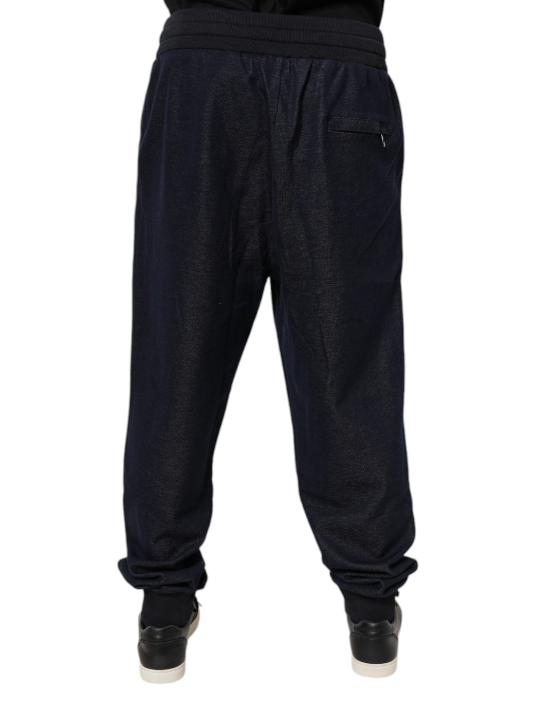 Dolce &amp; Gabbana Sample Sale Dolce &amp; Gabbana Black Jacquard Jogger Men Sweatpants Pants - | Designer outlet