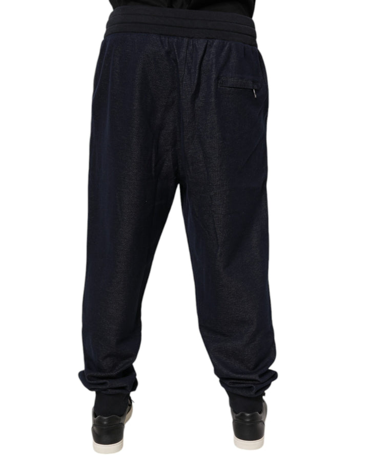 Dolce &amp; Gabbana Sample Sale Dolce &amp; Gabbana Black Jacquard Jogger Men Sweatpants Pants - | Designer outlet