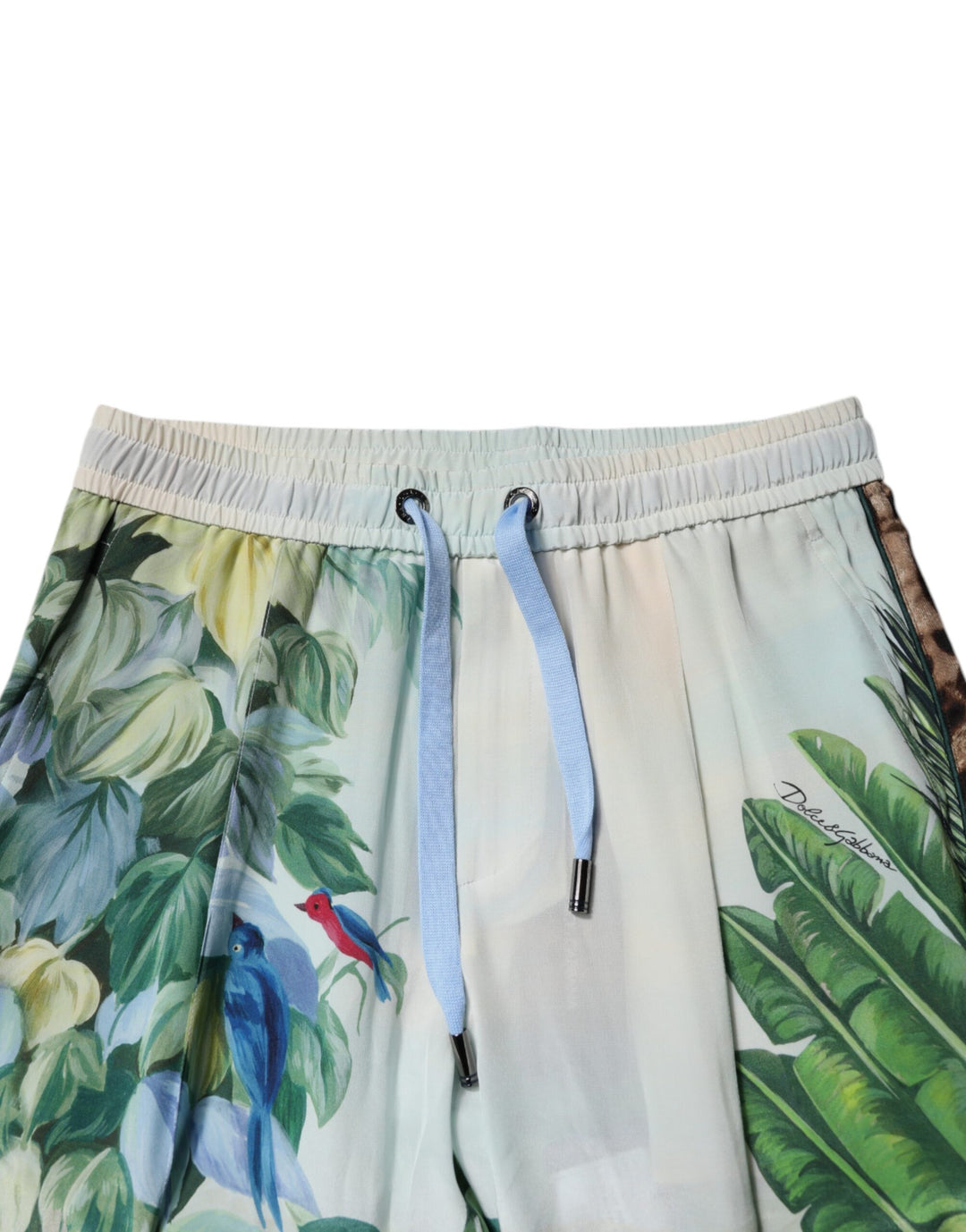 Dolce &amp; Gabbana Sample Sale Dolce &amp; Gabbana Multicolor Tropical Jogger Sweatpants Pants - | Designer outlet