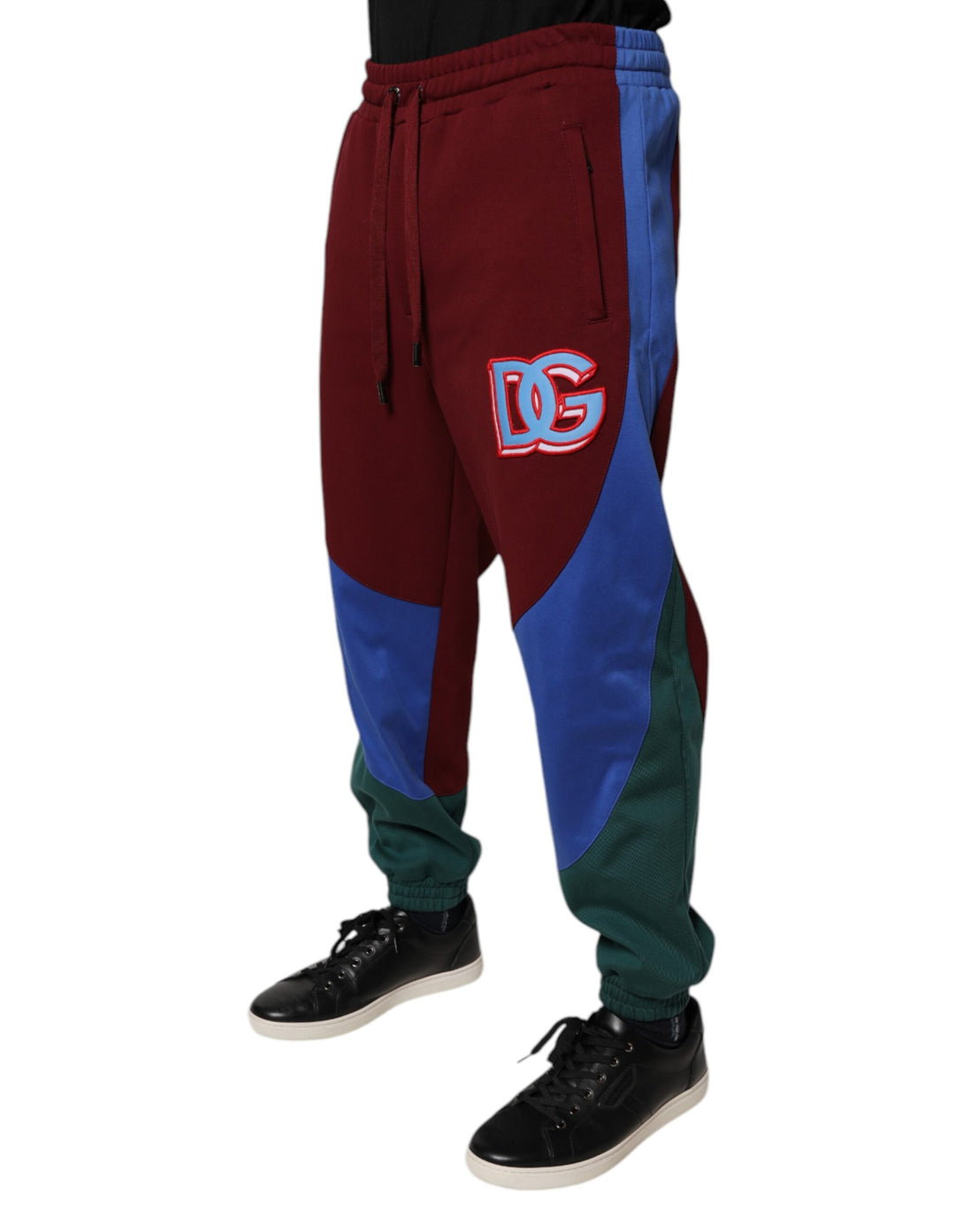 Dolce &amp; Gabbana Sample Sale Dolce &amp; Gabbana Multicolor Cotton Men Jogger Sweatpants Pants - | Designer outlet