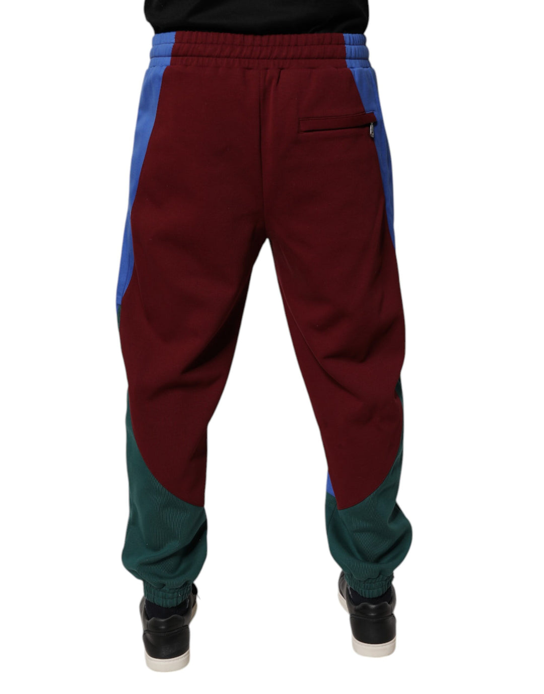 Dolce &amp; Gabbana Sample Sale Dolce &amp; Gabbana Multicolor Cotton Men Jogger Sweatpants Pants - | Designer outlet