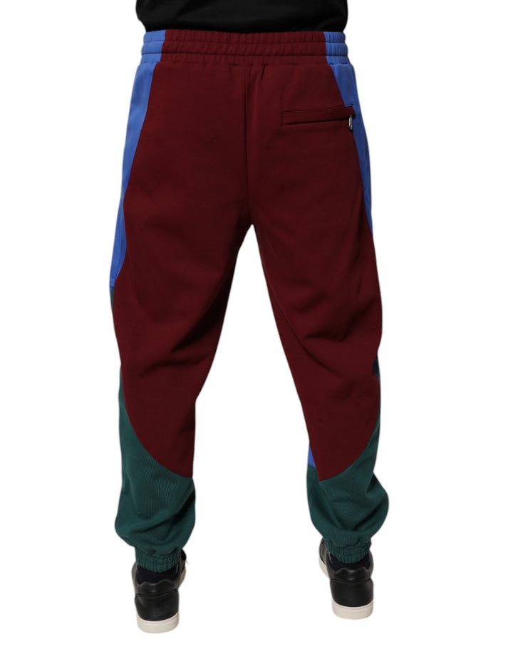 Dolce &amp; Gabbana Sample Sale Dolce &amp; Gabbana Multicolor Cotton Men Jogger Sweatpants Pants - | Designer outlet