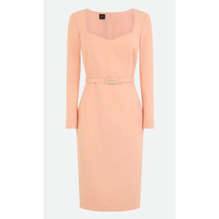 PINKO Pink Polyester Dress