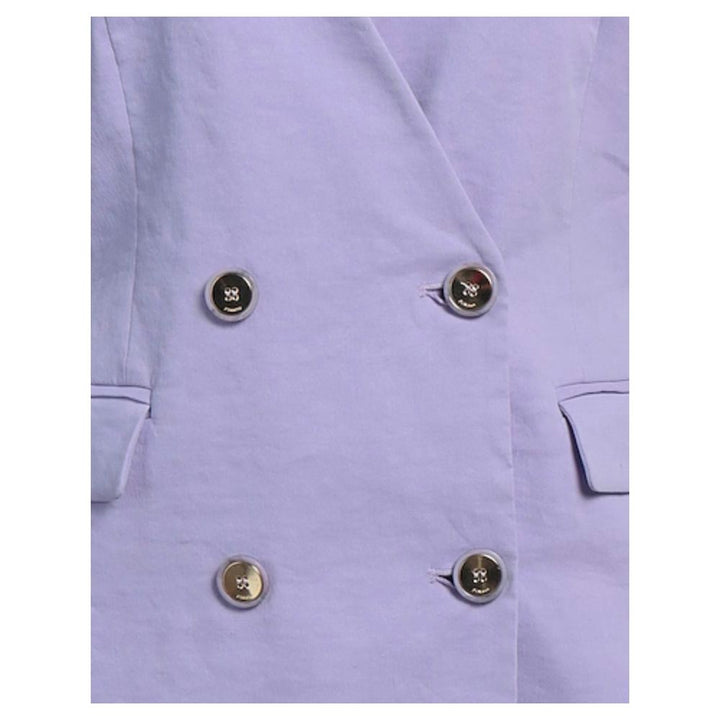 PINKO Purple Linen Dress