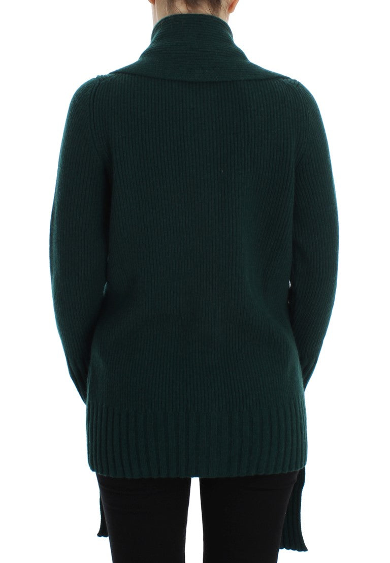 Dolce &amp; Gabbana Sample Sale Dolce &amp; Gabbana Green Knitted Cashmere Cardigan - | Designer outlet
