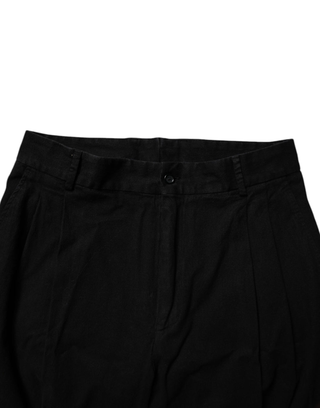 Dolce &amp; Gabbana Black Cotton Stretch Skinny Pants by Dolce &amp; Gabbana outlet now on sale