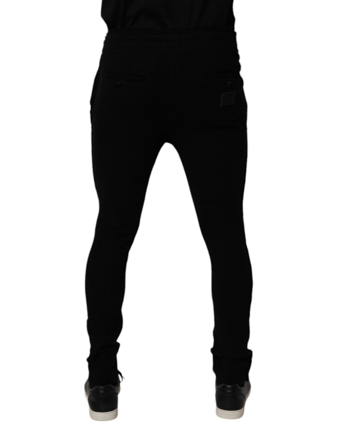 Dolce &amp; Gabbana Black Cashmere Jogger Men Sweatpants Pants by Dolce &amp; Gabbana outlet now on sale