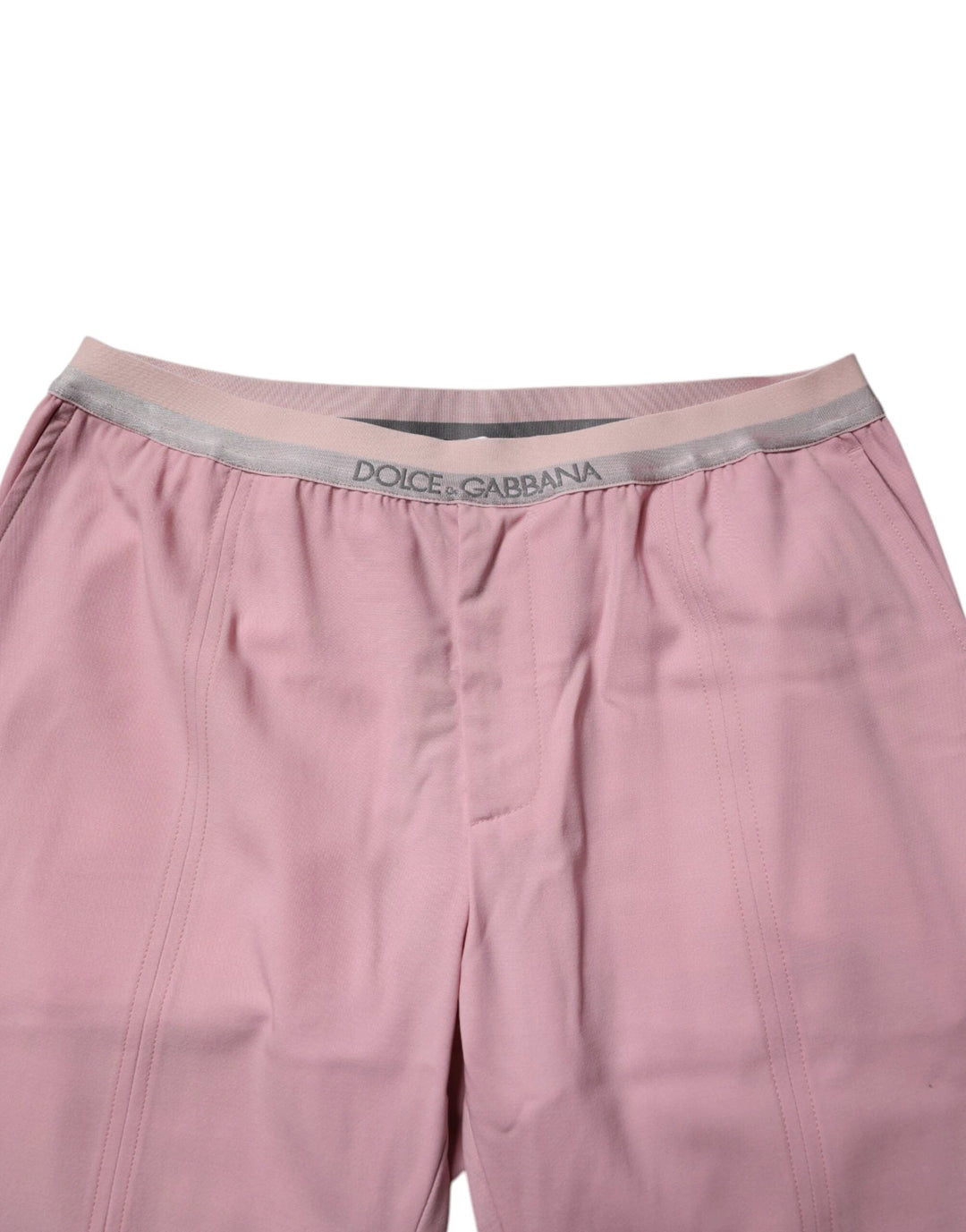 Dolce &amp; Gabbana Sample Sale Dolce &amp; Gabbana Pink Cotton Stretch Chino Pants - | Designer outlet