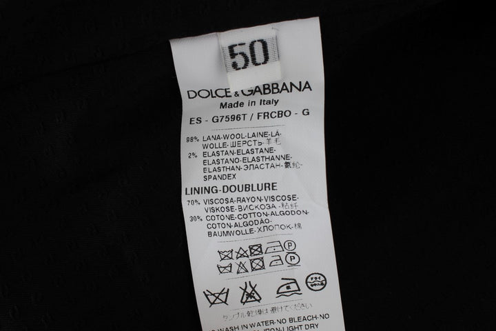 Dolce &amp; Gabbana Sample Sale Dolce &amp; Gabbana Gray Striped Formal Vest - | Designer outlet