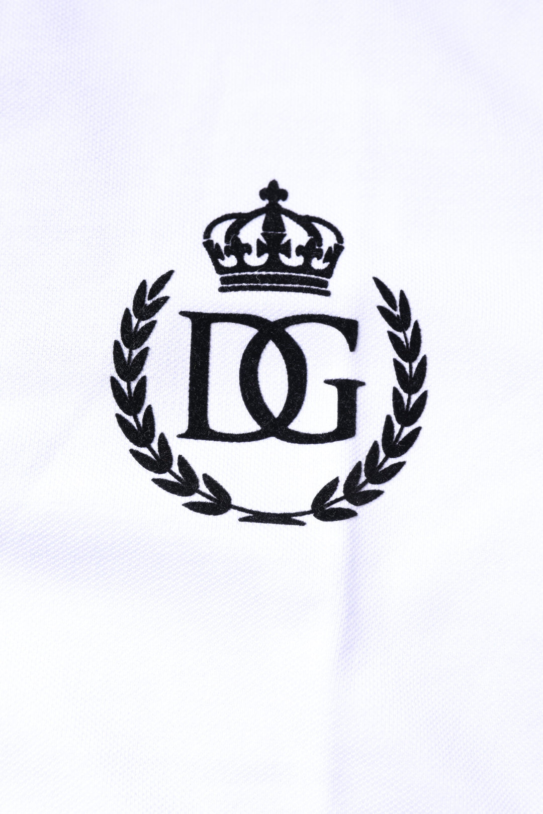 Dolce &amp; Gabbana Sample Sale Dolce &amp; Gabbana White Cotton Crown Collared Men Polo T-shirt - | Designer outlet