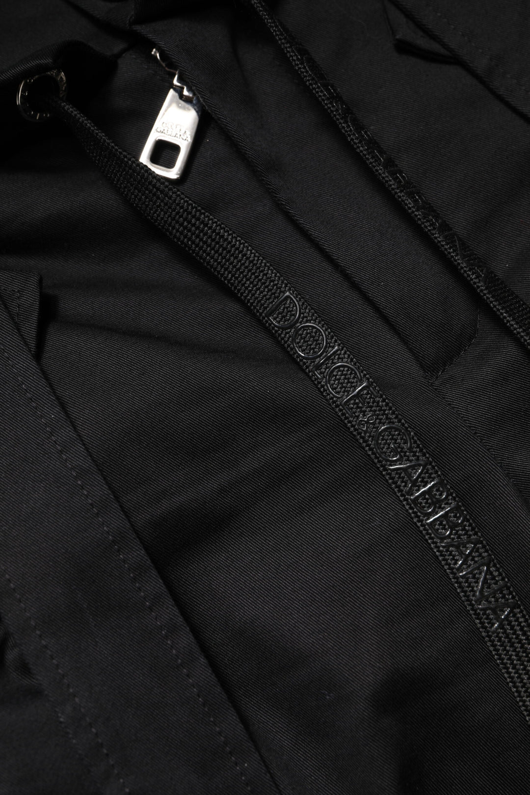 Dolce &amp; Gabbana Sample Sale Dolce &amp; Gabbana Black Cotton High Waist Cargo Pants - | Designer outlet
