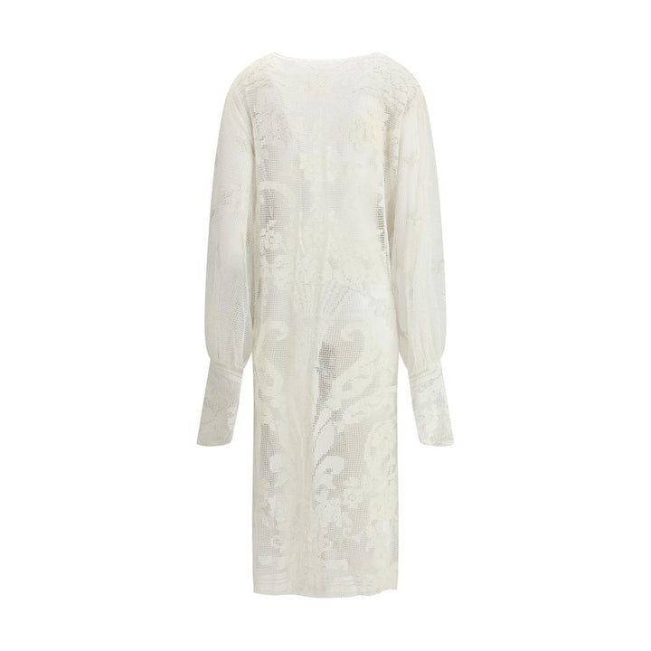 Ella Crocheted design Long Jacket