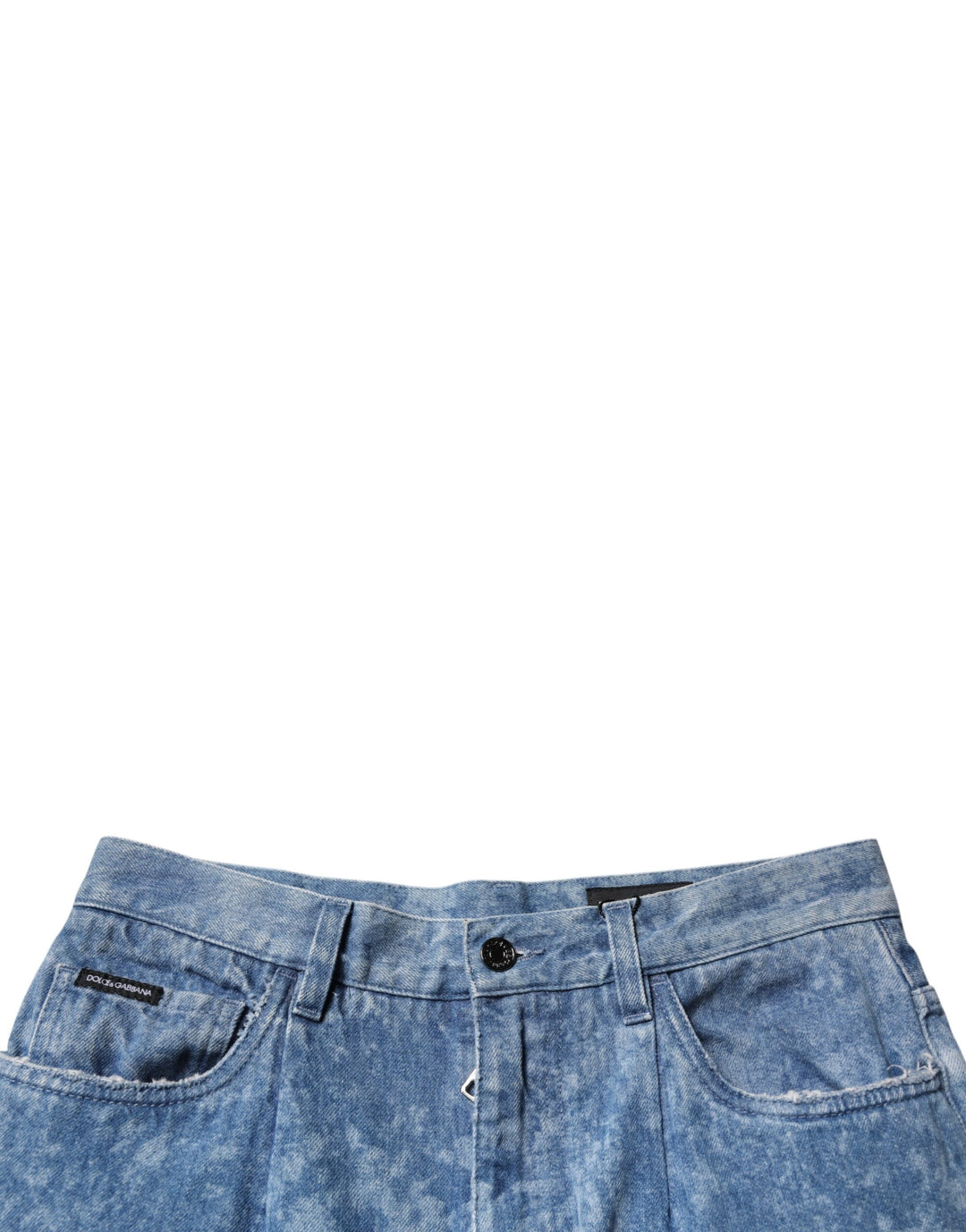 Dolce &amp; Gabbana Sample Sale Dolce &amp; Gabbana Blue Tie Dye Cotton Skinny Men Denim Jeans - | Designer outlet