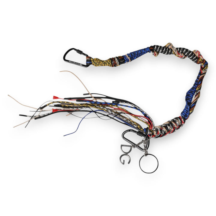 Dolce & Gabbana Multicolor Braided Rope Logo Bag Shoulder Strap by Dolce & Gabbana outlet now on sale