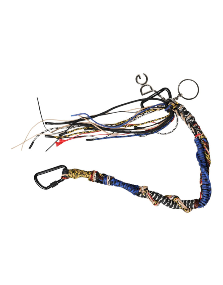 Dolce & Gabbana Multicolor Braided Rope Logo Bag Shoulder Strap by Dolce & Gabbana outlet now on sale