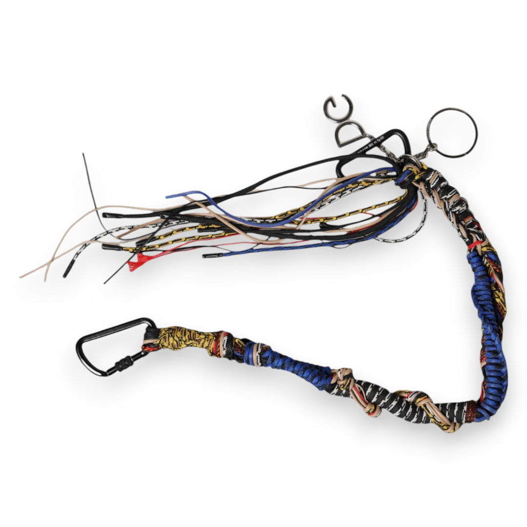 Dolce & Gabbana Multicolor Braided Rope Logo Bag Shoulder Strap by Dolce & Gabbana outlet now on sale