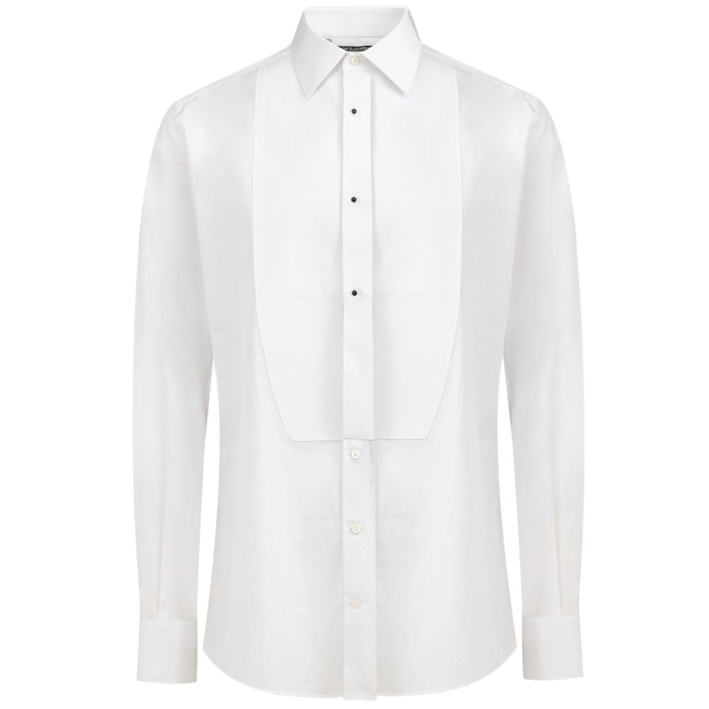 Dolce &amp; Gabbana Sample Sale Dolce &amp; Gabbana White Cotton Dress Shirt - | Designer outlet