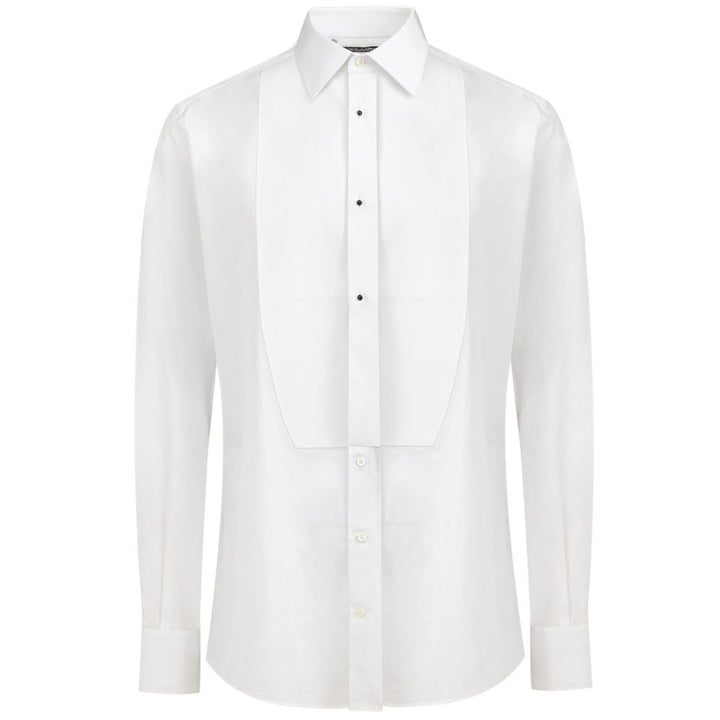 Dolce &amp; Gabbana Sample Sale Dolce &amp; Gabbana White Cotton Dress Shirt - | Designer outlet