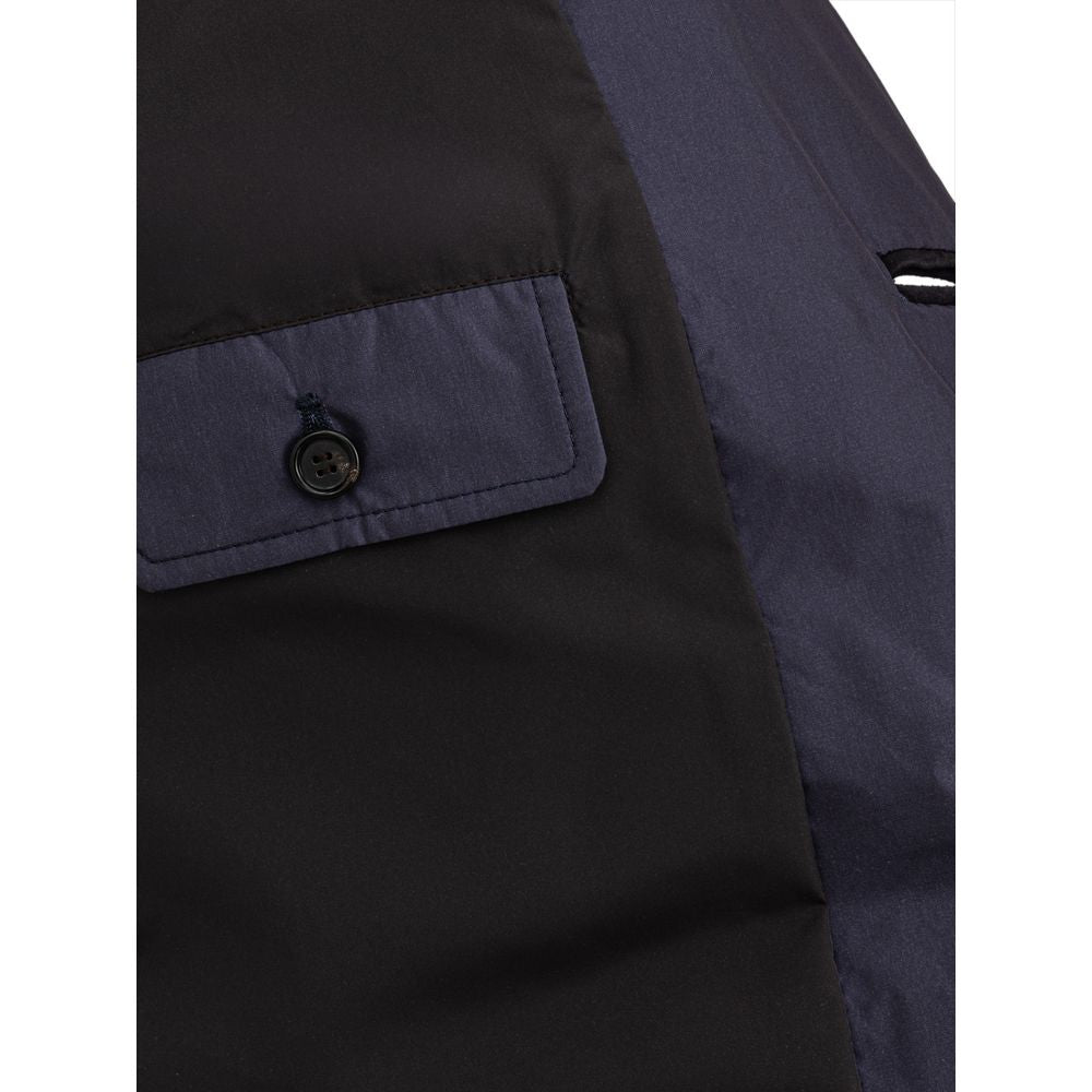 Dolce & Gabbana Blue Polyester Coat by Dolce & Gabbana outlet now on sale