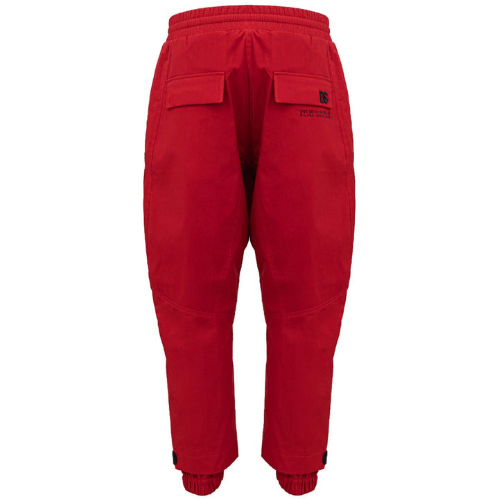 Dolce &amp; Gabbana Sample Sale Dolce &amp; Gabbana Red Polyamide Athletic Pants - | Designer outlet