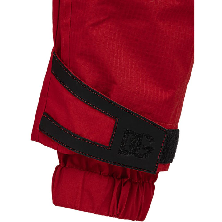 Dolce &amp; Gabbana Sample Sale Dolce &amp; Gabbana Red Polyamide Athletic Pants - | Designer outlet
