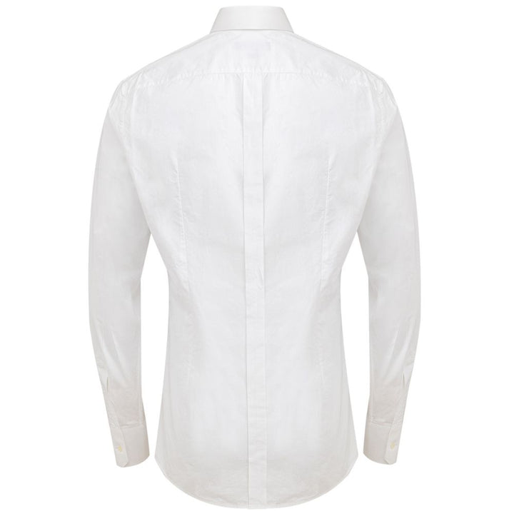 Dolce & Gabbana White Cotton Dress Shirt
