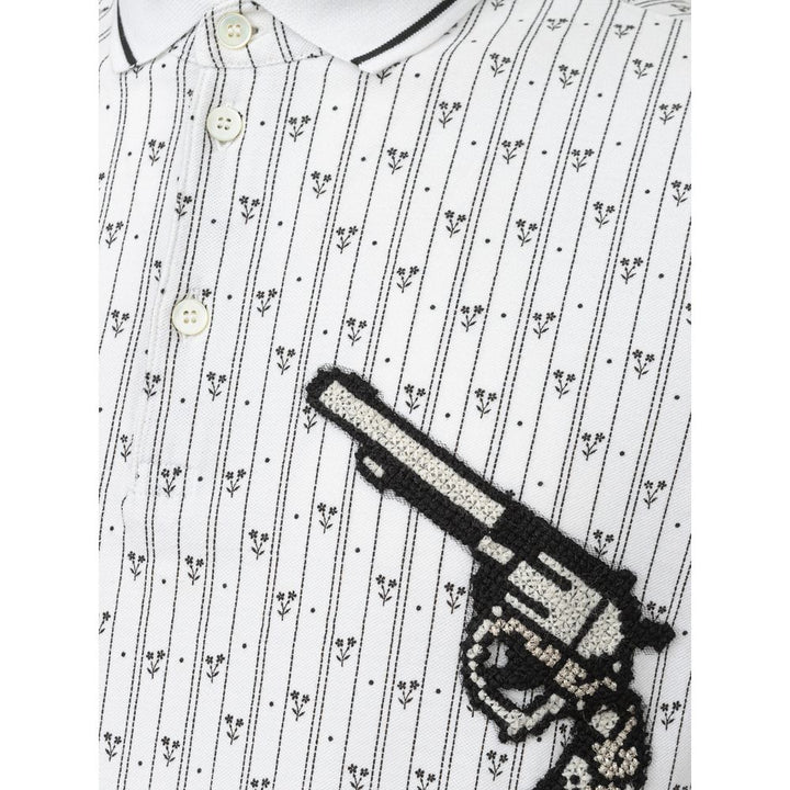 Dolce &amp; Gabbana White Cotton Polo Shirt by Dolce &amp; Gabbana outlet now on sale