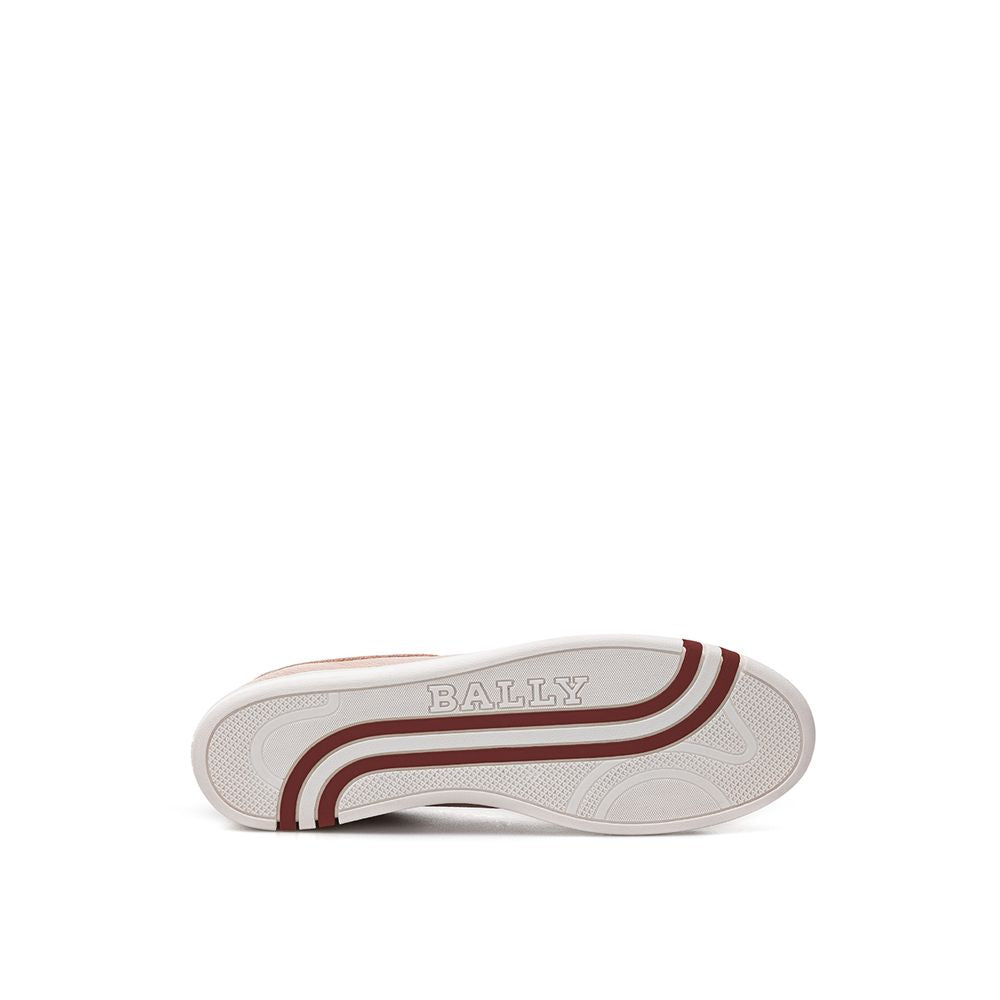 Bally Sample Sale Bally Pink Leather Low Top Sneakers - | Designer outlet