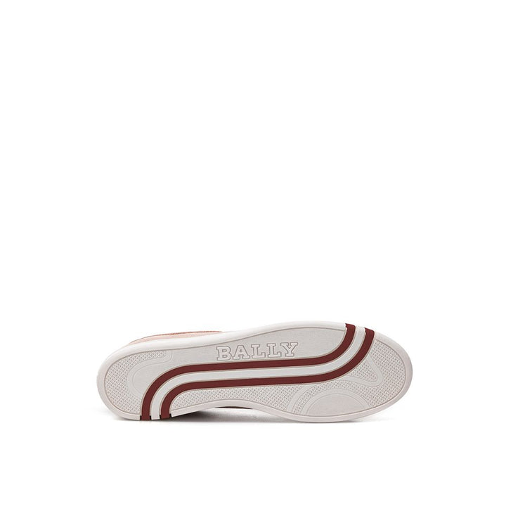 Bally Sample Sale Bally Pink Leather Low Top Sneakers - | Designer outlet
