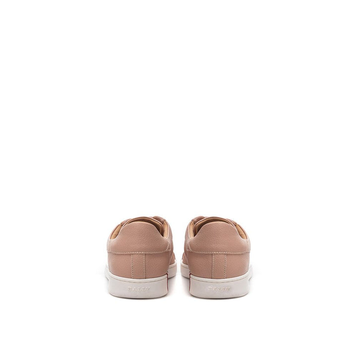 Bally Sample Sale Bally Pink Leather Low Top Sneakers - | Designer outlet