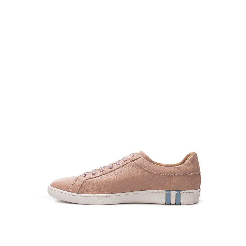 Bally Sample Sale Bally Pink Leather Athletic Sneakers - | Designer outlet