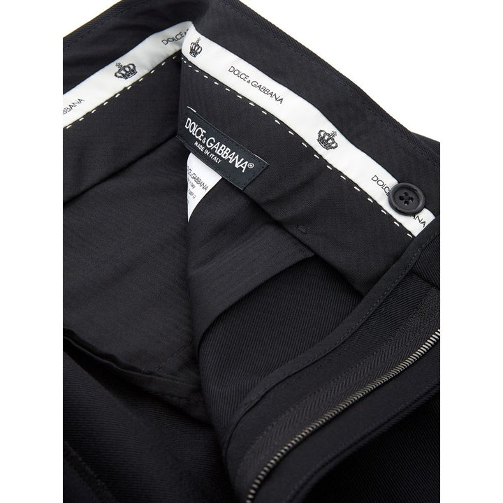 Dolce &amp; Gabbana Sample Sale Dolce &amp; Gabbana Black Polyester Dress Pants - | Designer outlet