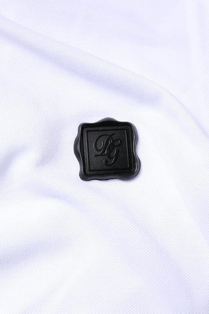 Dolce &amp; Gabbana Sample Sale Dolce &amp; Gabbana White Cotton Logo Collared Polo T-shirt - | Designer outlet