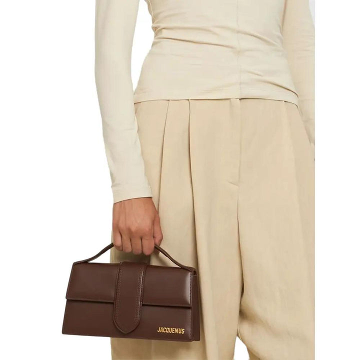Jacquemus Sample Sale | Jacquemus Brown Leather Handbag - | Designer outlet