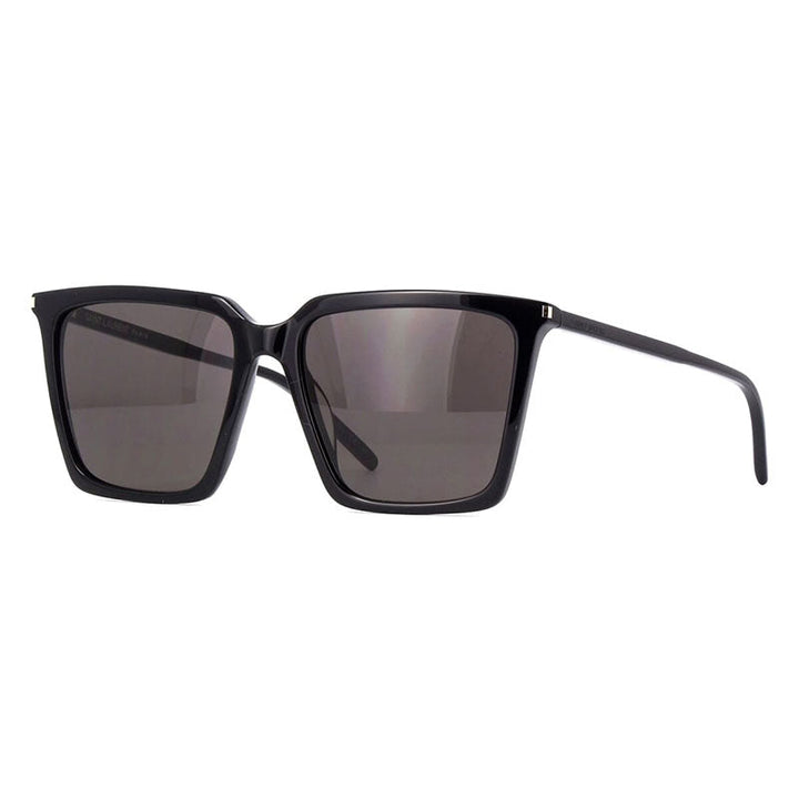 Saint Laurent Sunglasses Square Full Rim, Black Frame and Black Lens SL474001