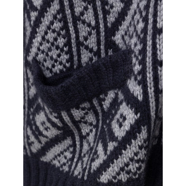 Cruciani Bicolor Cashmere Cardigan by Cruciani outlet now on sale