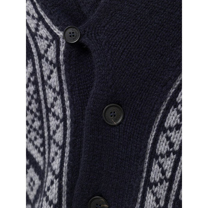 Cruciani Bicolor Cashmere Cardigan by Cruciani outlet now on sale